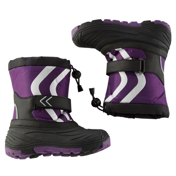 Oshkosh Bgosh Toddler Infant Girls Arctic Snow Boot Waterproof Foot Fastener S,M - Picture 1 of 9